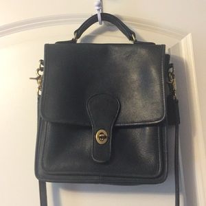 Coach vintage navy purse